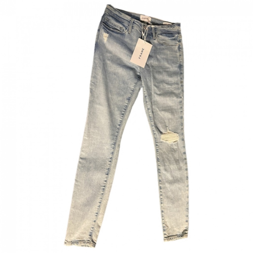 destructed jeans